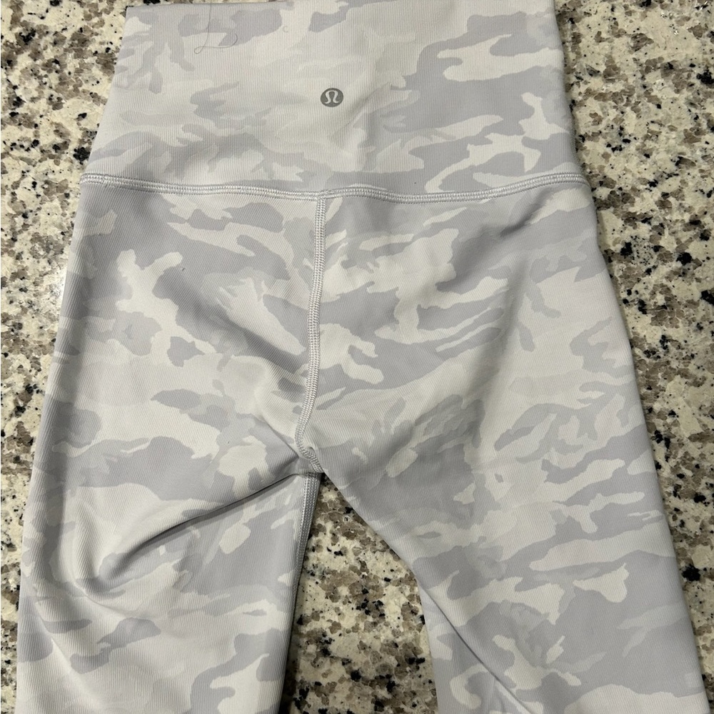 lululemon athletica Kids Gray Camo Leggings